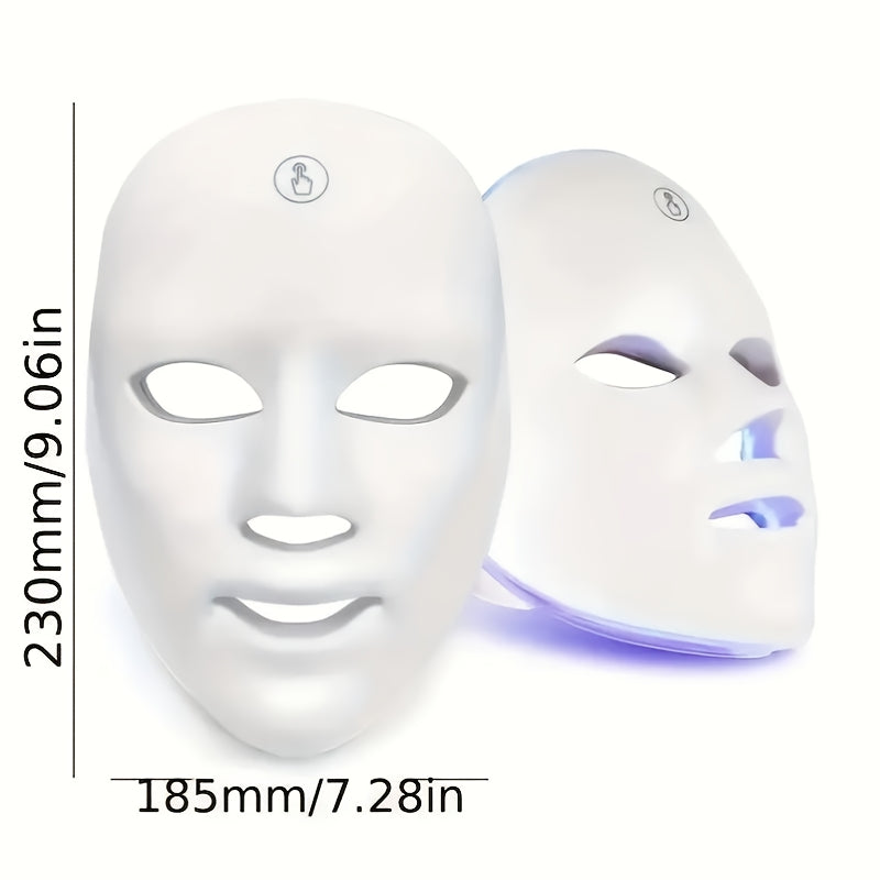 7-color Rechargeable LED Face Mask