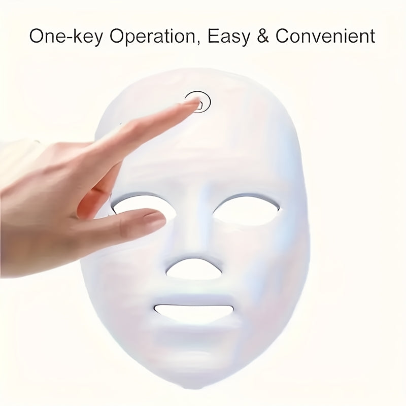 7-color Rechargeable LED Face Mask