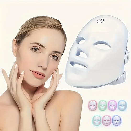 7-color Rechargeable LED Face Mask