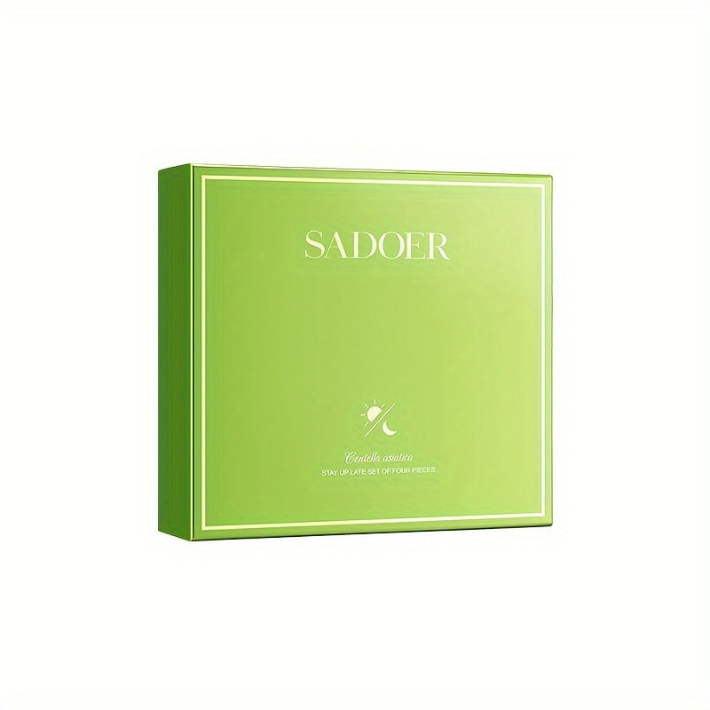 Women's Overnight Skincare Set - 4pcs, Niacinamide & Hyaluronic Acid Infused, Moisturizing & Firming, Gentle On All Skin Types, Perfect For Travel & Gift Box