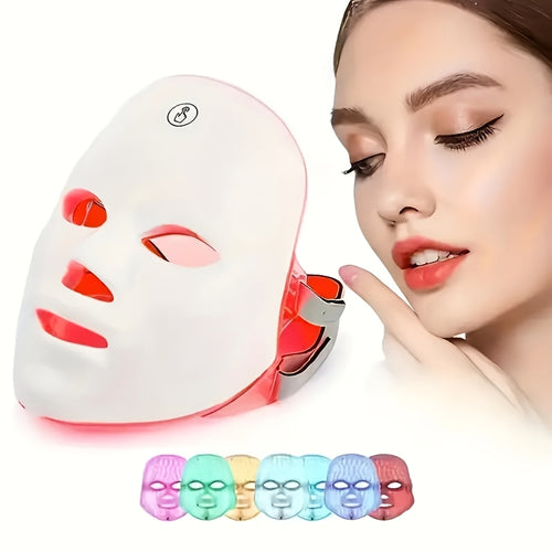 7-color Rechargeable LED Face Mask